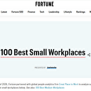 Fortune ranking homepage